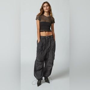 Urban Outfitters Black Cargo Pants
